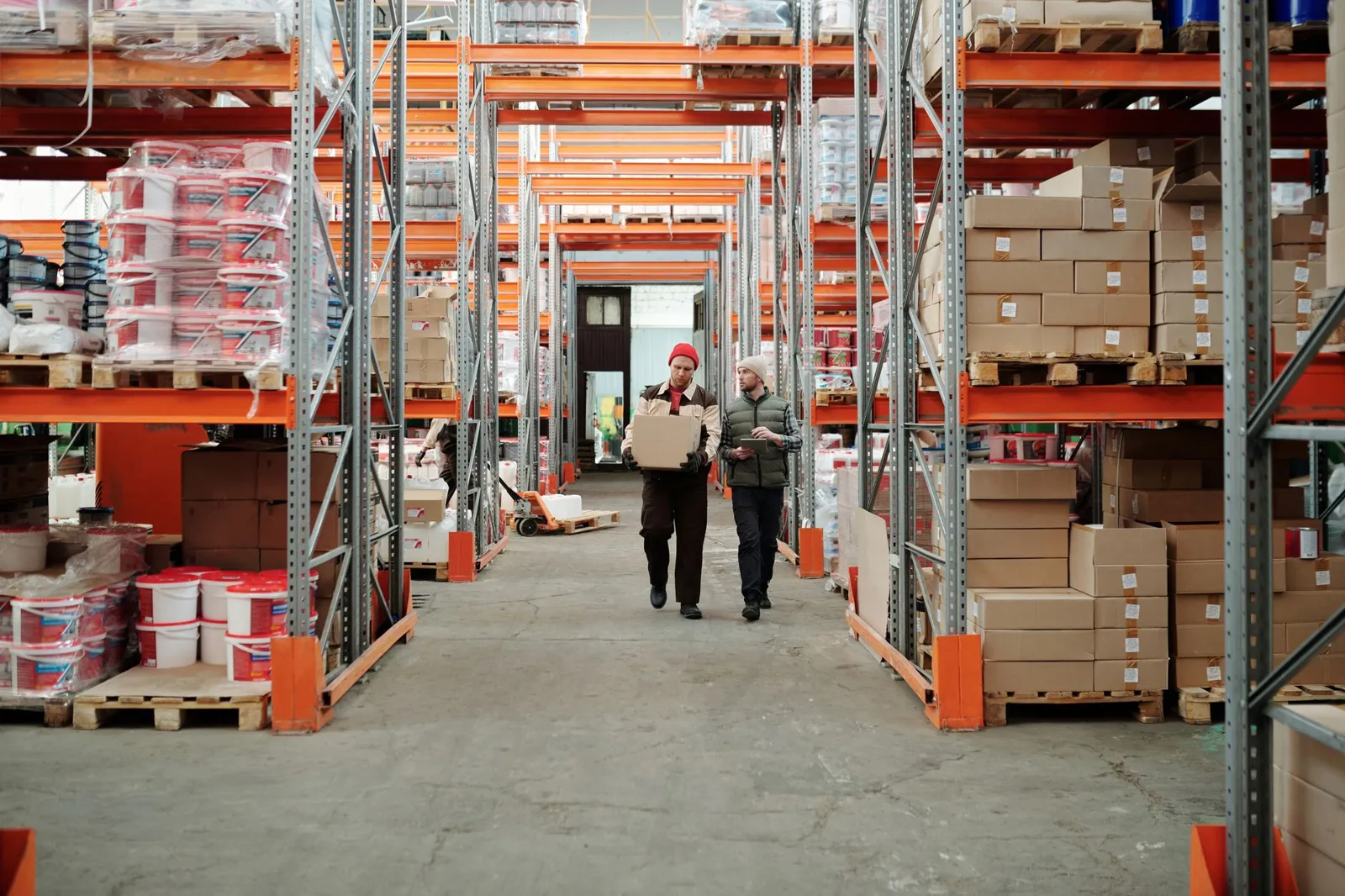 Depo stok sayımı yardımı