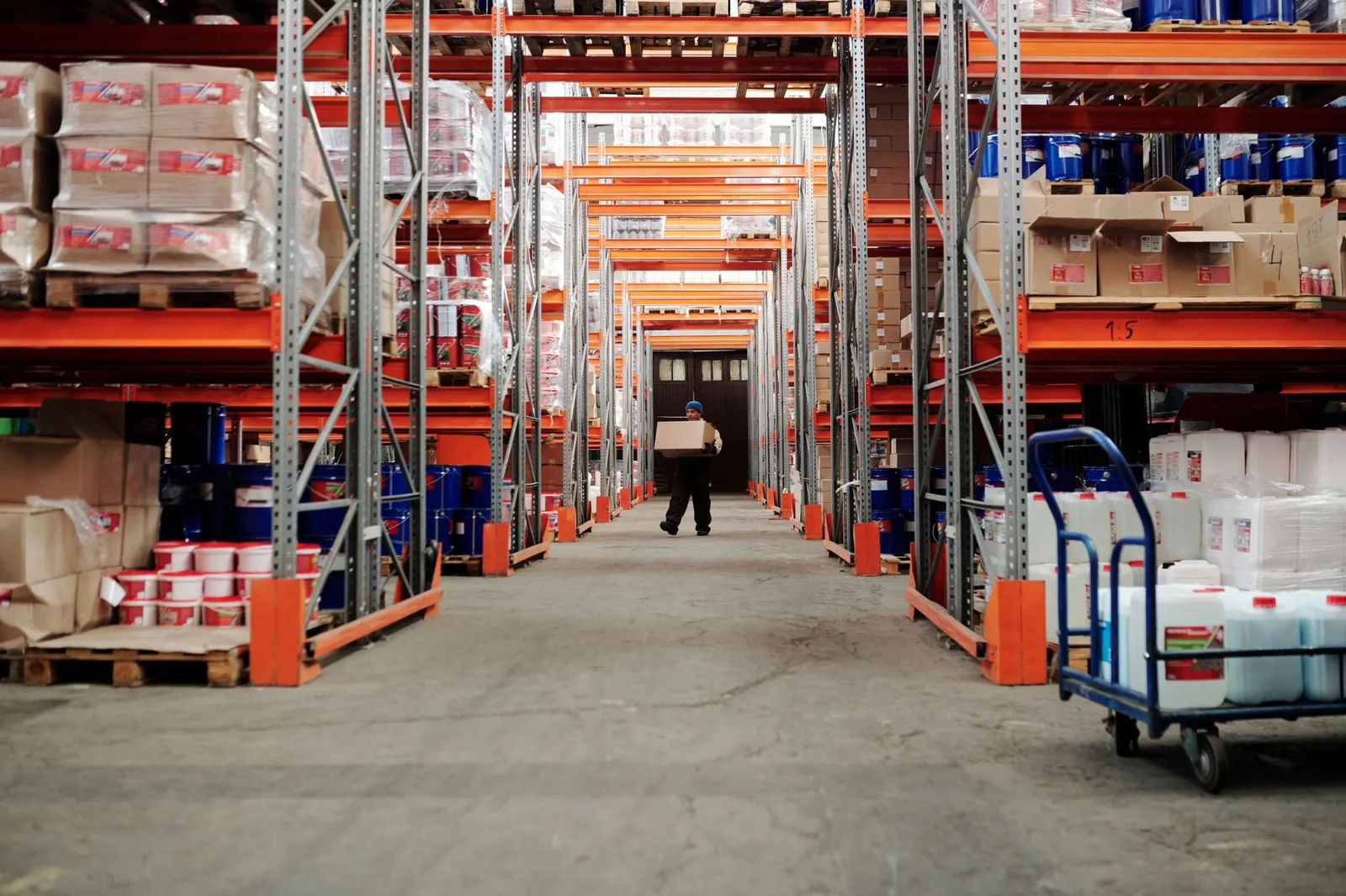 Depo stok sayımı yardımı